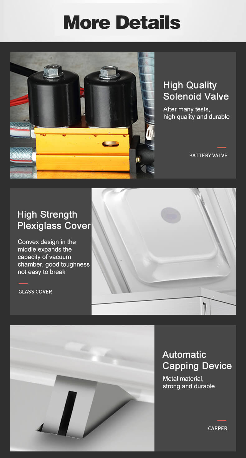 μηχάνημα συσκευασίας στεγανοποιητικού κενού