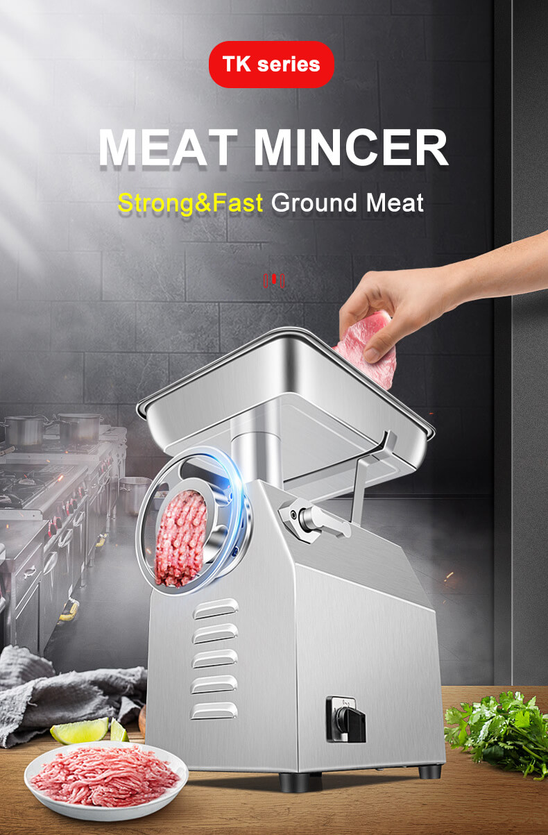 ηλεκτρική βιομηχανική μηχανή κρέατος με όπισθεν