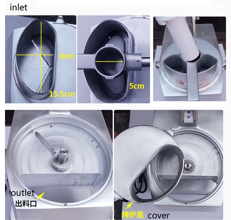 μηχανή κοπής λαχανικών βιομηχανική