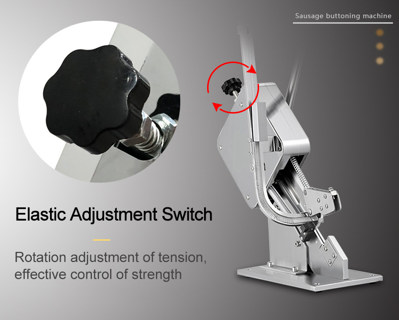 χειροκίνητο δέσιμο λουκάνικων κόμπων