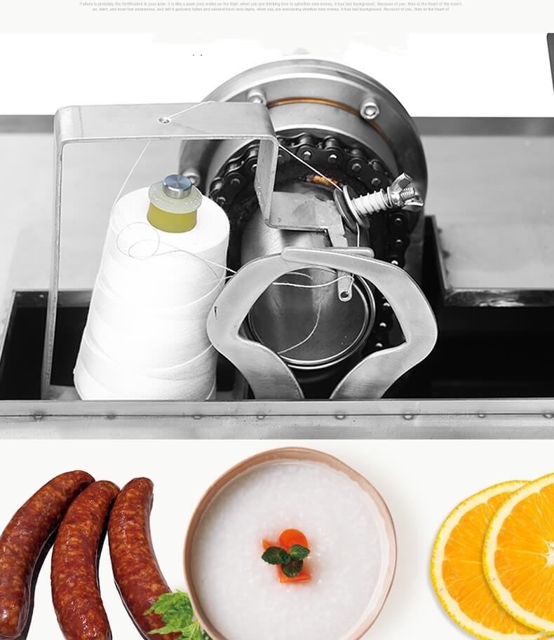 μηχανή δεσίματος λουκάνικων κρέατος