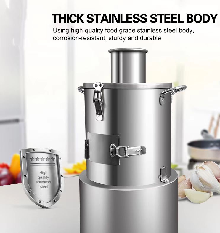 μηχανή επεξεργασίας σκόρδου